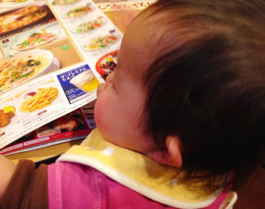 パパと一緒にお出かけした・・