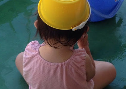 真夏の雪だるま