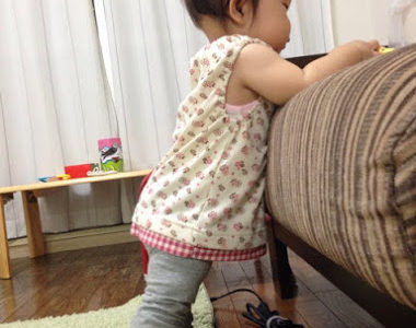 娘が風邪ひいた・・