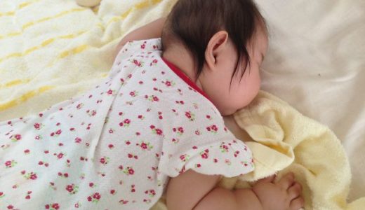 うつ伏せで・・