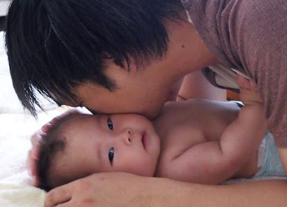 旦那さんと娘♪