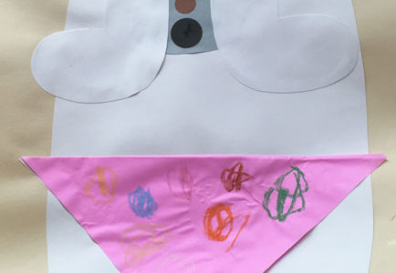 ３歳６ヶ月の次女の絵