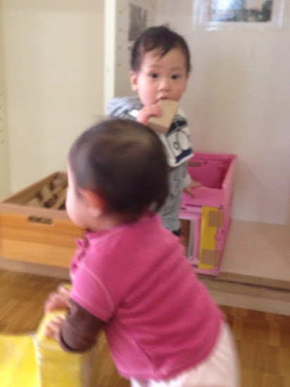 まめた君と娘の写真