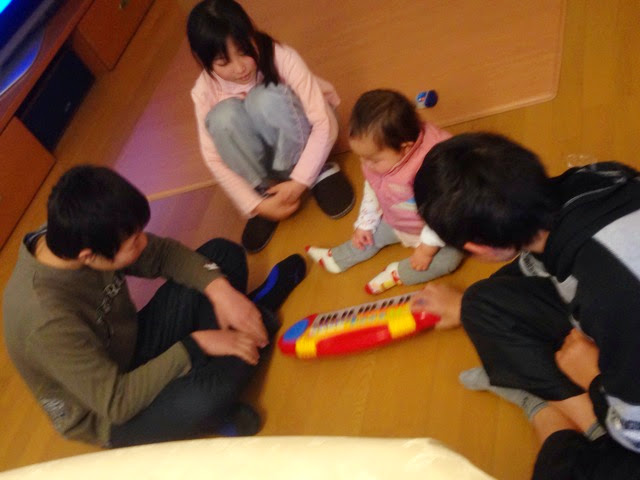 弟の子供たちの写真