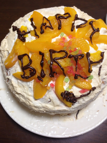 バースディ―ケーキの写真