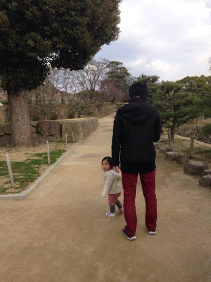 娘と旦那さんの写真